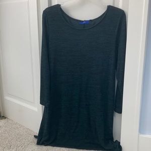 Dark Green Sweater Dress